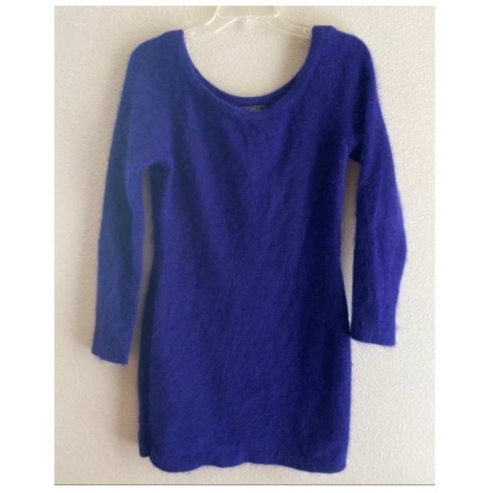 Vintage Angorra Violet Sweater Dress